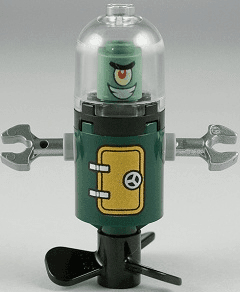 LEGO Plankton (bob027) minifigure