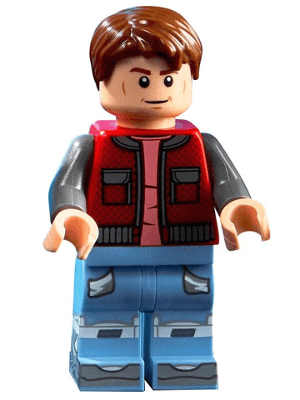 LEGO Marty McFly (btf001) Back to the Future Minifigure