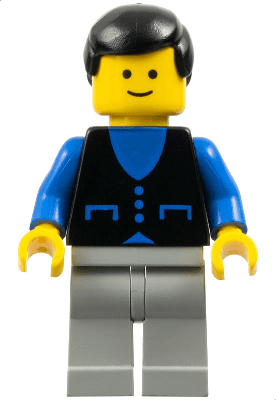 LEGO Shirt with 3 Buttons (but003) Town / City Minifigure