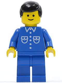 LEGO Shirt with 6 Buttons (but019) Town / City Minifigure