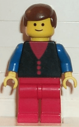 LEGO Shirt with 3 Buttons (but030) minifigure