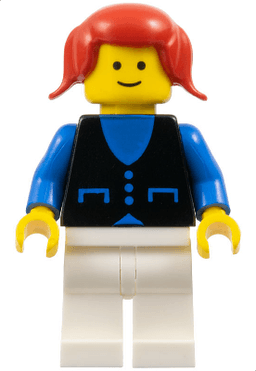 LEGO Shirt with 3 Buttons (but034) minifigure