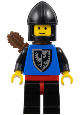 LEGO Black Falcon (cas005) Castle Minifigure
