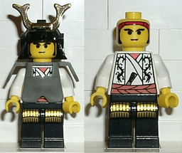 Ninja - Shogun, White with Armor