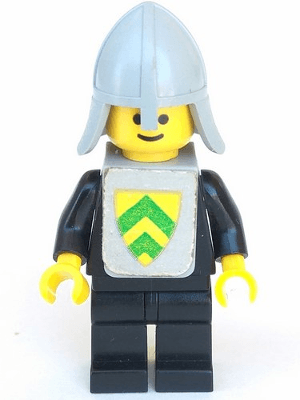 Classic - Yellow Castle Knight Black - with Vest Stickers