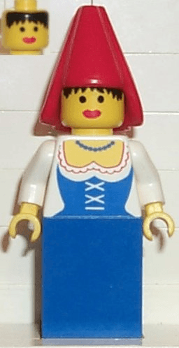 Maiden, Red Cone Hat