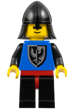Black Falcon - Black Legs with Red Hips, Black Neck-Protector