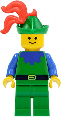 LEGO Forestman (cas133) Castle Minifigure