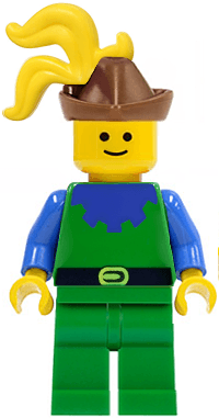 LEGO Forestman (cas136) Castle Minifigure