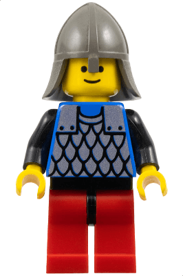 LEGO Scale Mail (cas144) Castle Minifigure