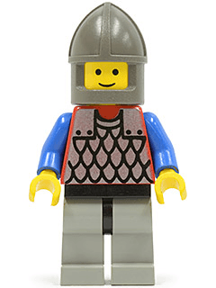 LEGO Scale Mail (cas158) Castle Minifigure