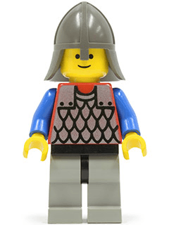 LEGO Scale Mail (cas160) Castle Minifigure