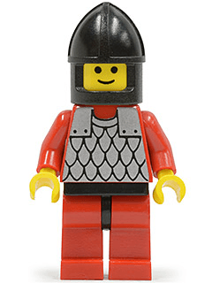 LEGO Scale Mail (cas161) Castle Minifigure