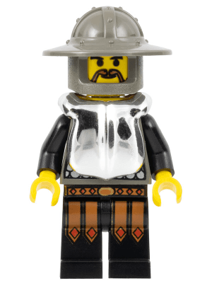 Knights Kingdom I - Helmet and Chrome Silver Armor