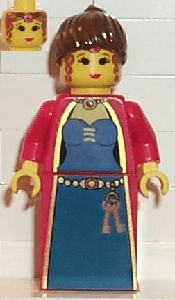 LEGO Maiden (cas207) Castle Minifigure