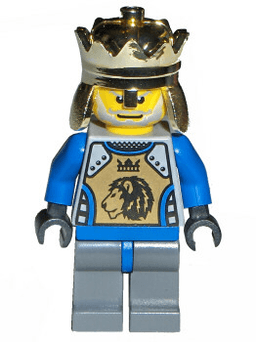 Knights Kingdom II - King Mathias with Blue Arms