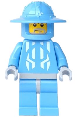 Knights Kingdom II - Jayko Printed Torso, Broad Brim Helmet, Elderly Face (Chess Pawn)