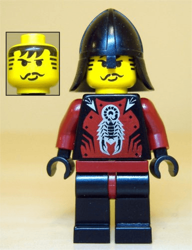 Knights Kingdom II - Shadow Knight Vladek, Black Neck-Protector