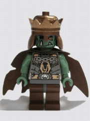 Fantasy Era - Troll King with Metallic Copper Crown