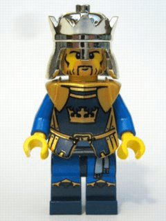 Fantasy Era - Crown King, No Cape, Printed Legs