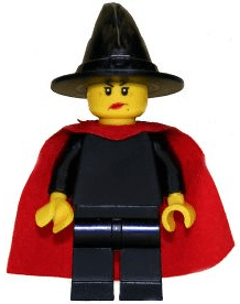 LEGO Witch (cas484) Castle Minifigure