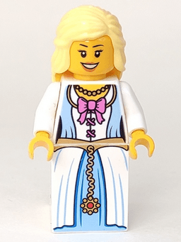 LEGO Princess Bright Light Yellow Hair (cas515) minifigure