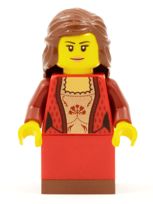 LEGO Archer Girl (cas544) Castle Minifigure