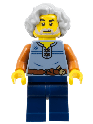 LEGO Tapestry Weaver (cas583) Castle Minifigure