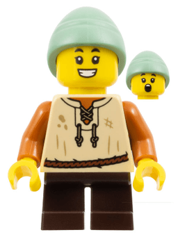 LEGO Peasant Boy (cas584) minifigure
