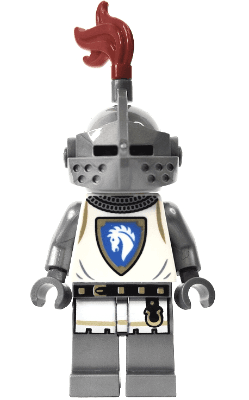 LEGO Horse Knight Champion (cas590) minifigure
