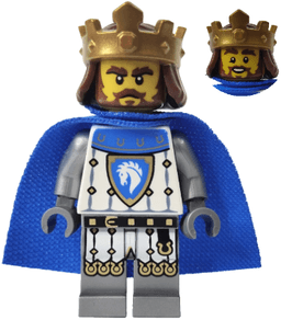 LEGO Horse Knight King (cas592) minifigure
