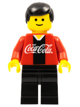 LEGO Soccer Player Coca-Cola Striker 2 (cc4447) minifigure