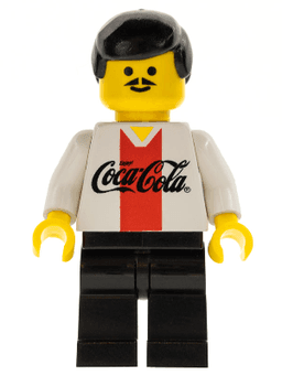 LEGO Soccer Player Coca-Cola Defender 3 (cc4448) minifigure