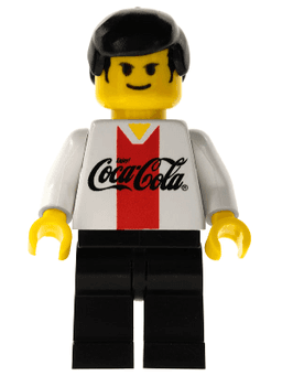 LEGO Soccer Player Coca-Cola Defender 4 (cc4449) minifigure