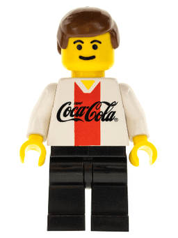 LEGO Soccer Player Coca-Cola Midfielder 2 (cc4450) minifigure