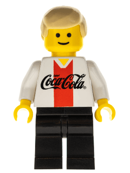 LEGO Soccer Player Coca-Cola Striker 4 (cc4452) minifigure