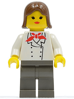 LEGO Soccer Hot Dog Girl (Coca-Cola) (cc4455) minifigure