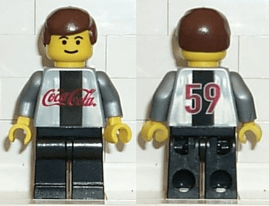 Soccer Player Coca-Cola Secret Player B - Silver