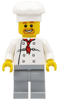 LEGO Chef (chef016) Town / City Minifigure
