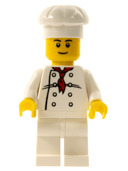 LEGO Chef (chef017a) minifigure