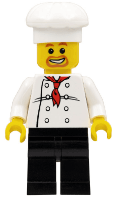 LEGO Chef (chef018) Town / City Minifigure