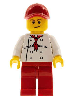 LEGO Chef (chef023) Town / City Minifigure