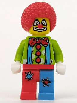 LEGO Circus Clown Series 1 (Minifigure Only without Stand and Accessories) (col004) minifigure