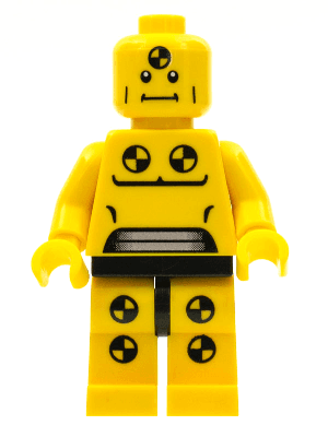 LEGO Demolition Dummy Series 1 (Minifigure Only without Stand and Accessories) (col008) Collectible Minifigures Minifigure