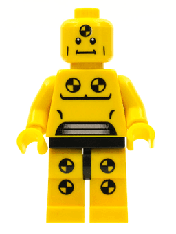 LEGO Demolition Dummy Series 1 (Minifigure Only without Stand and Accessories) (col008) minifigure