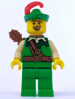 LEGO Forestman Series 1 (Minifigure Only without Stand and Accessories) (col014) minifigure