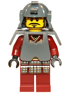 LEGO Samurai Warrior Series 3 (Minifigure Only without Stand and Accessories) (col035) minifigure