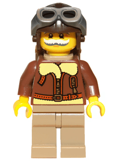 LEGO Pilot Series 3 (Minifigure Only without Stand and Accessories) (col036) Collectible Minifigures Minifigure