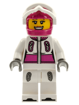 LEGO Snowboarder Series 3 (Minifigure Only without Stand and Accessories) (col039) minifigure