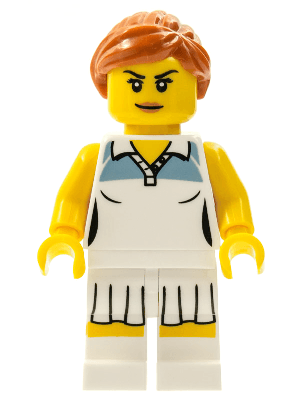 LEGO Tennis Player Series 3 (Minifigure Only without Stand and Accessories) (col046) Collectible Minifigures Minifigure